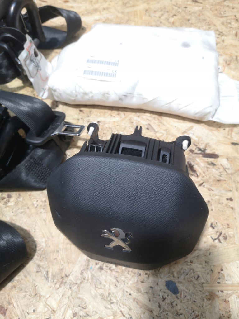 фото №5, Peugeot rifter partner подушки безопасности ремни натяжитель набор 2022r оригинал