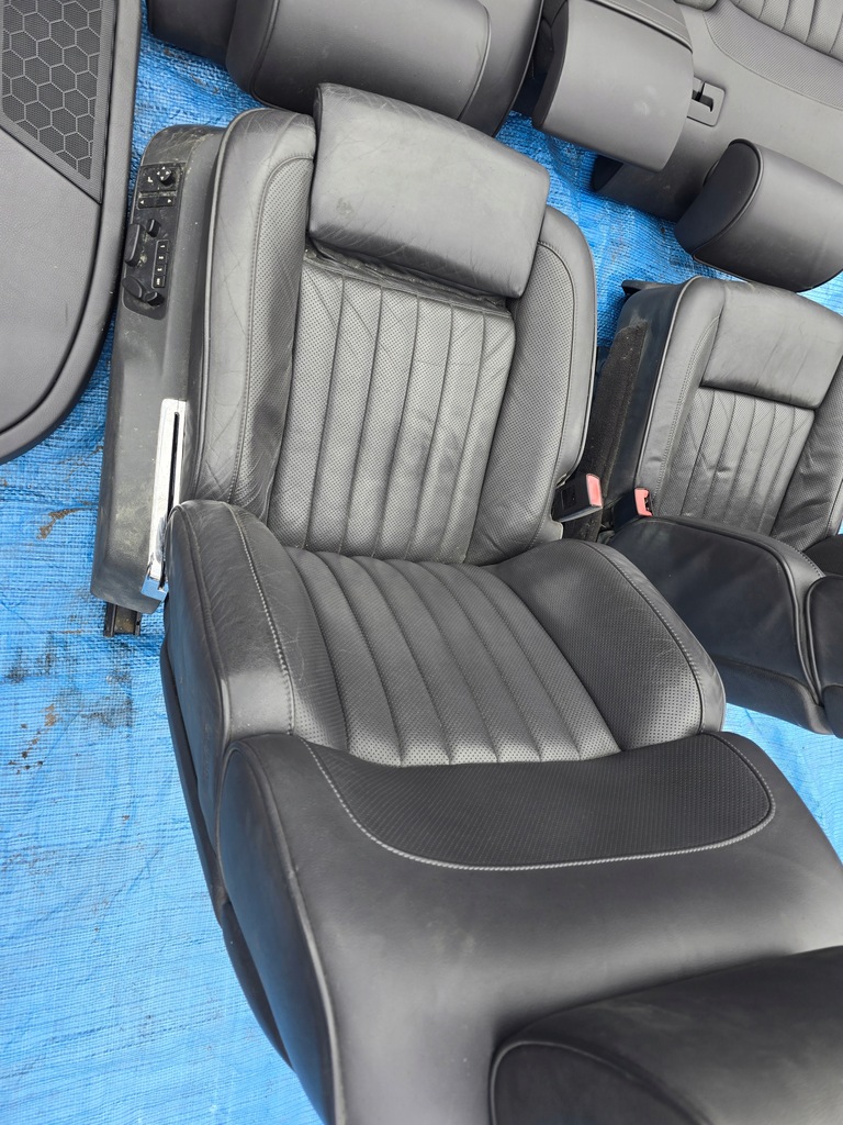 фото №13, Vw phaeton lift сидіння заднє сидіння оббивка шкіра підігрів