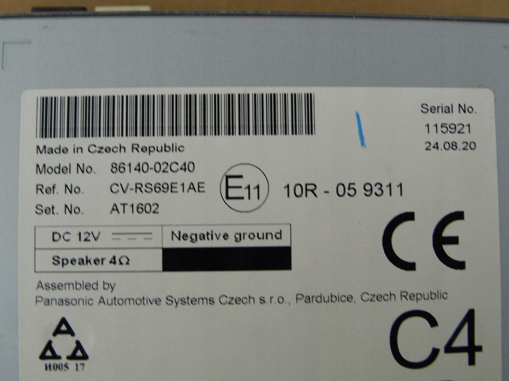 фото №8, Toyota corolla e210 e21 2020 радио дисплей экран 86140-02c40 8614002c40