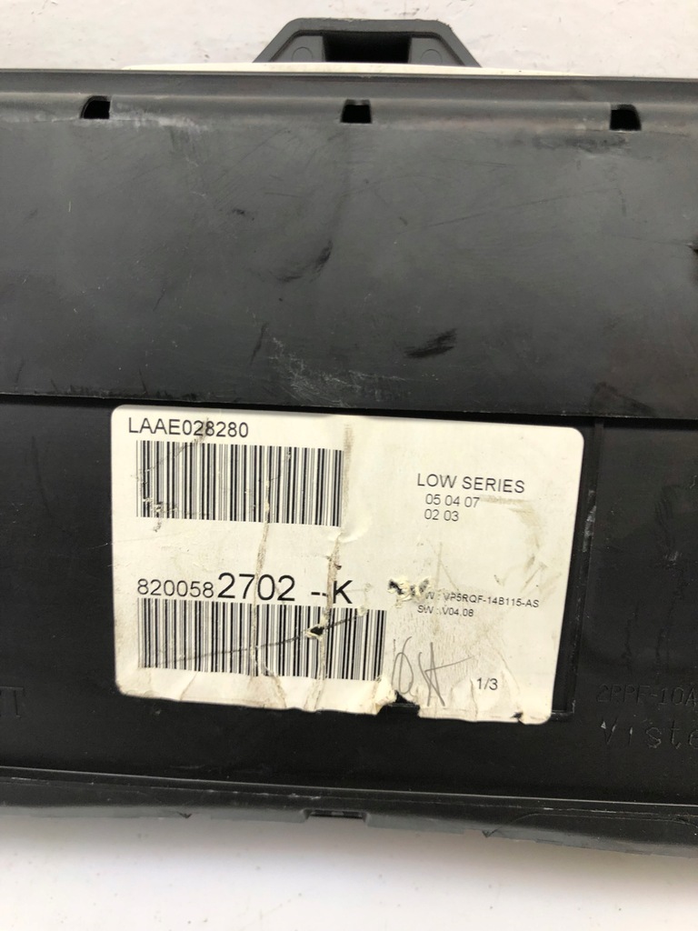 фото №3, Лічильник приладова панель 8200582702k clio iii 1.5 dci