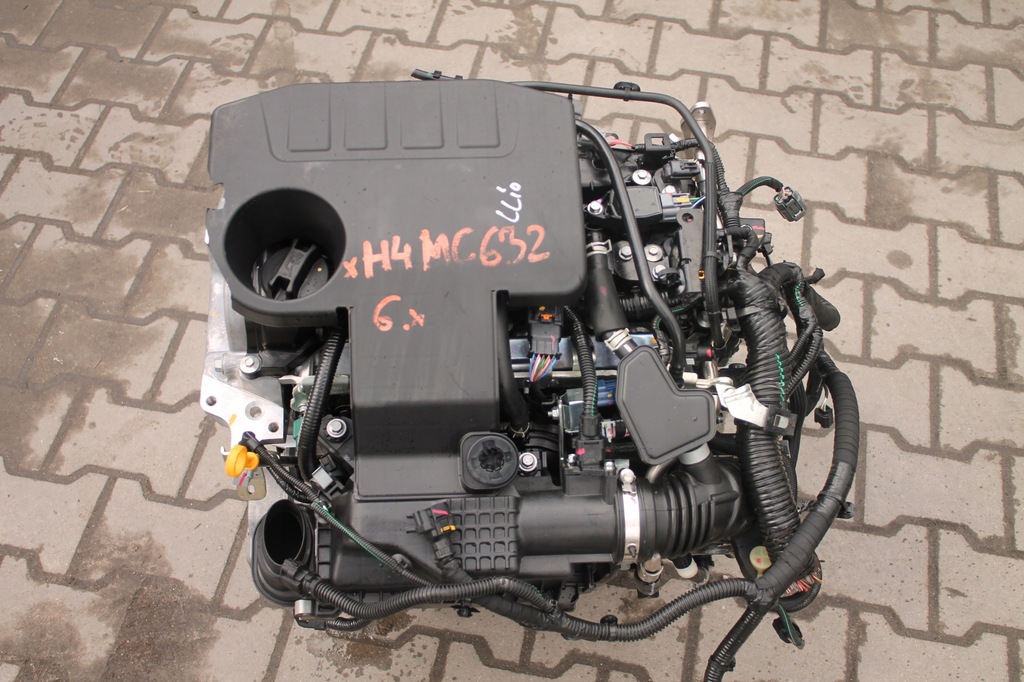 фото №4, Двигун kompletny renault clio h4mc632 2tyśkm