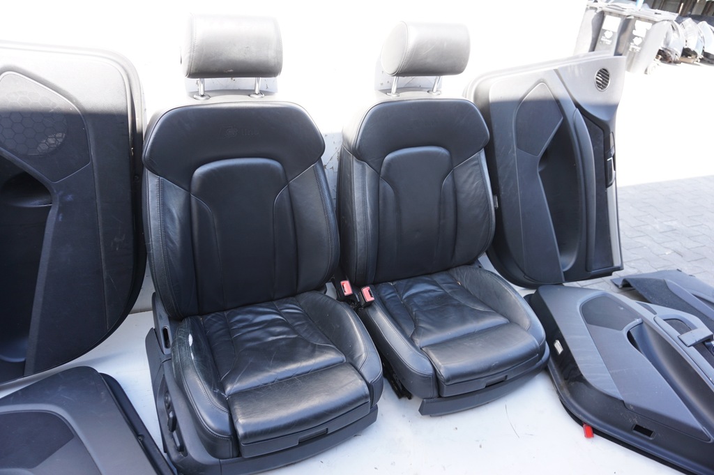 фото №6, Сидіння сидіння шкіра s-line підігрів 7 осіб audi q7 4l