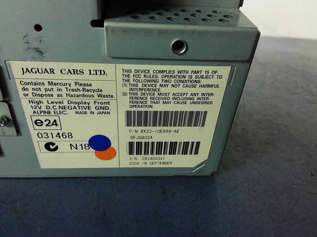 фото №5, Jaguar xf i x250 дисплей 8x23-10e889-ae