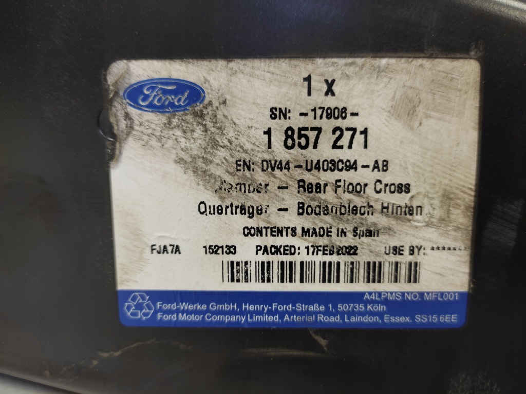 фото №9, Ford kuga mk2 ii балка бампера заднего задняя 2012-