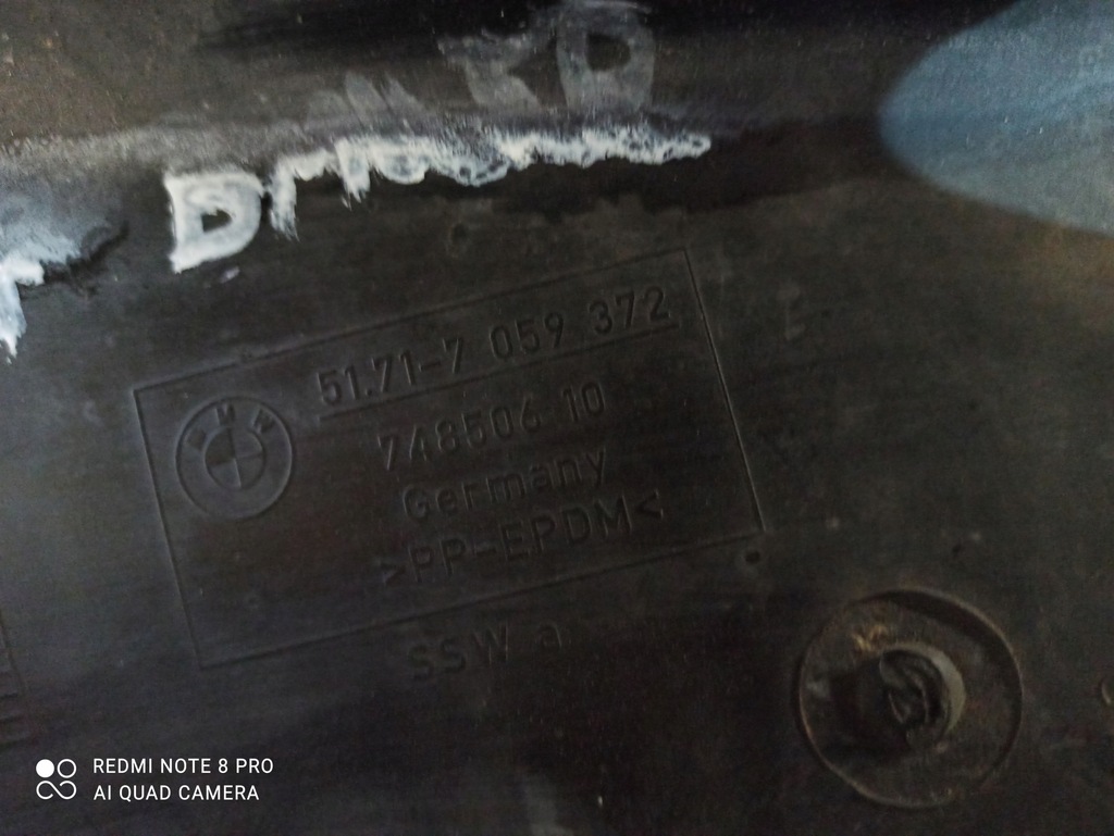 фото №6, Підкрилок правий перед праве bmw 1 e87 7059372