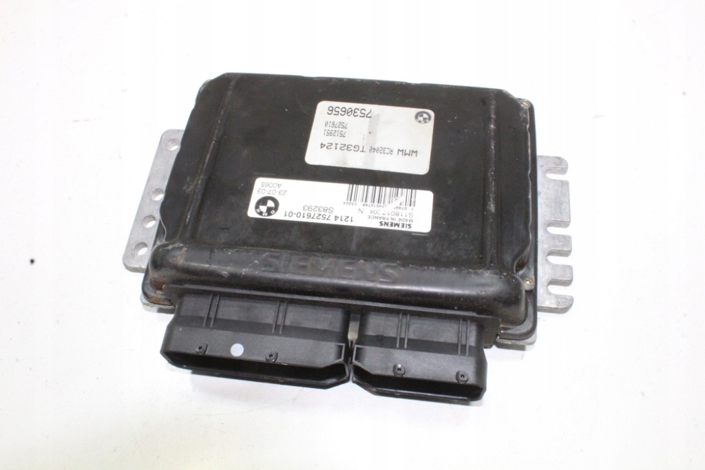 фото №4, Бортовий комп'ютер двигуна mini cooper r50, r53 7527610 1.4l бензиновий 55kw 2003