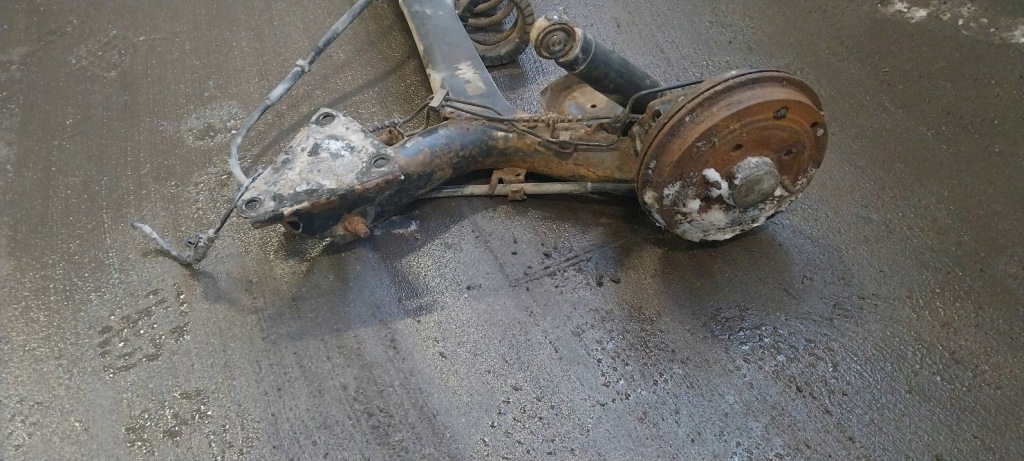 фото №3, Балка oś підвіска задня fiat panda ii lift