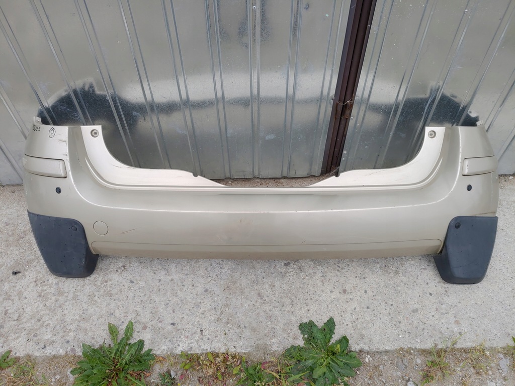 фото №1, Бампер задний renault modus i 04-08 цвет ted11