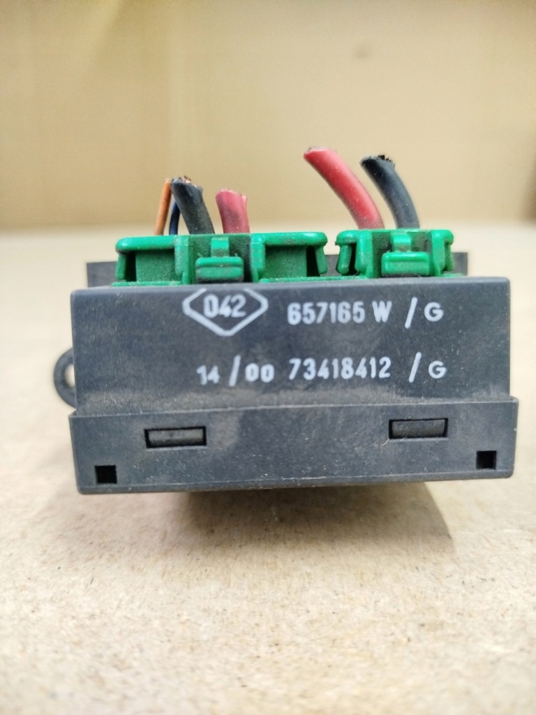 фото №3, Резистор резистор вентилятор renault scenic i 73418412