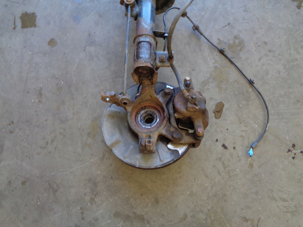 фото №7, Амортизационная стойка поворотный кулак fiat sedici suzuki sx4 1.9 ddis 06-14r. левый передний