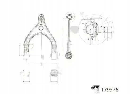 Купить Рычаг 179576 febi bilstein
