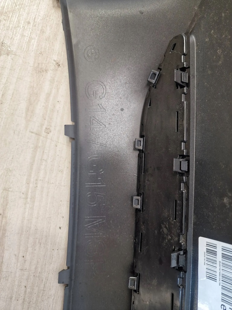 фото №12, Bmw 8 g14 g15 m набор спойлер бампера задняя накладка