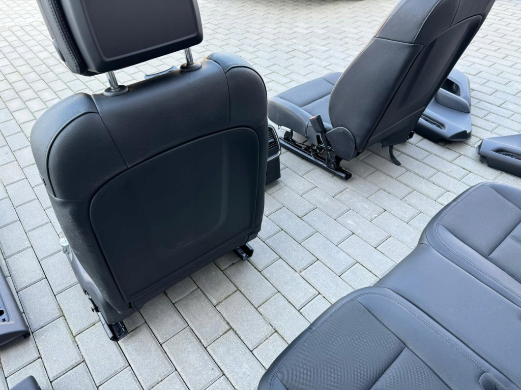 фото №7, Porsche macan 95b lift fl 21- сидіння заднє сидіння обшивки оббивка тунель шкіра