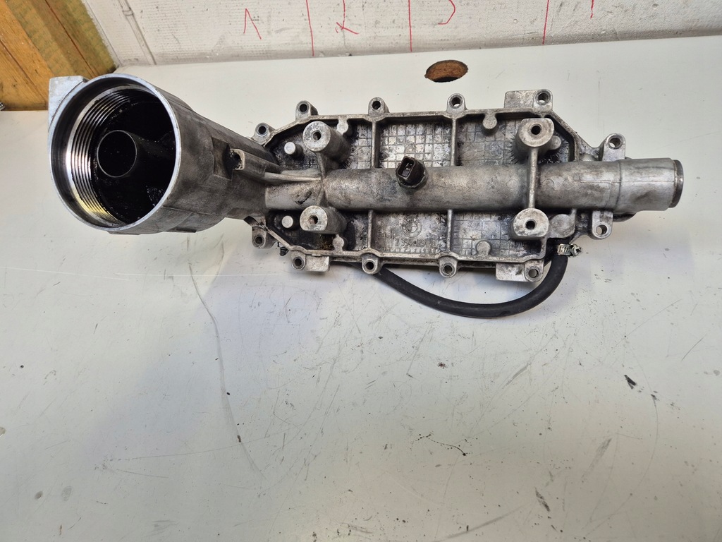 фото №14, Радиатор масла теплообменник тепла основание фильтра bmw e38 e65 740d 4.0d m67