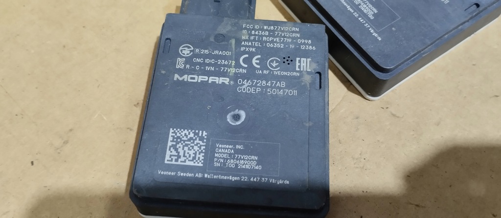 фото №5, Датчик мертвого pola радар датчик модуль jeep compass ii 22r 04672847ab