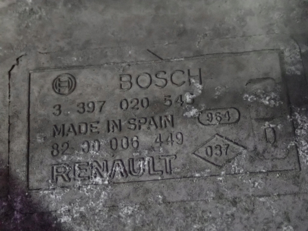 фото №8, Renault vel satis 05-09 fl механізм моторчик двірник 0390241806 4 pin