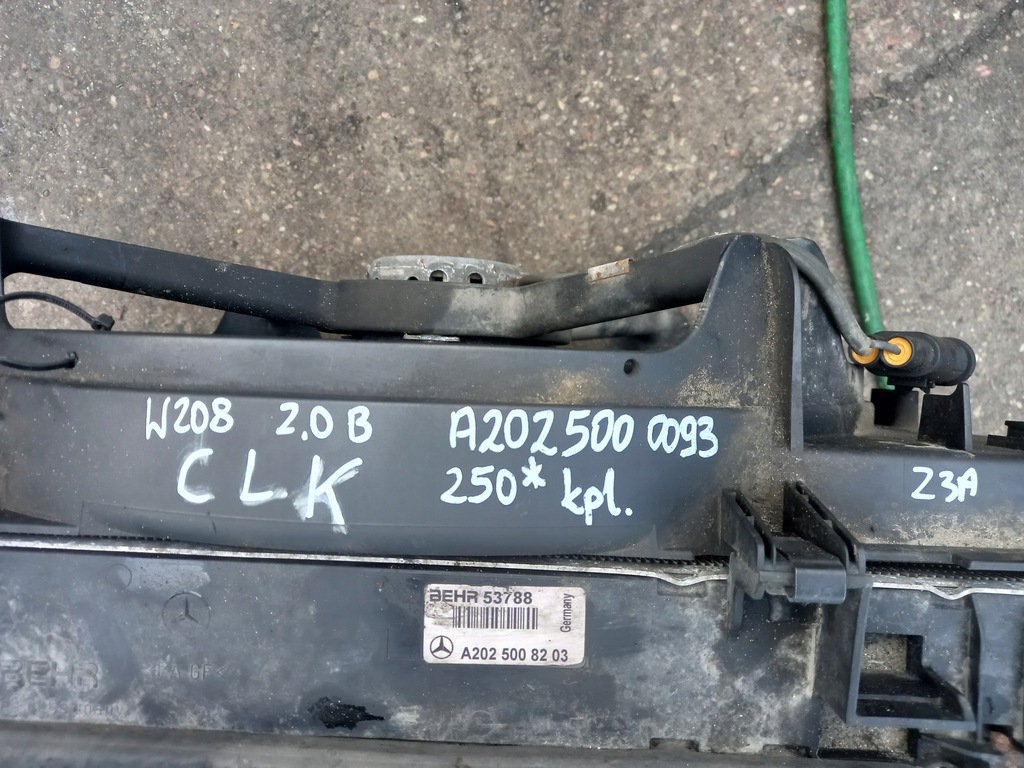 фото №6, Комплект радиатор вентилятор mercedes-benz clk w208