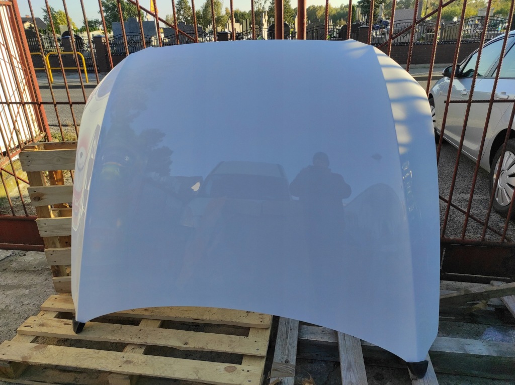 Крышка двигателя капот audi q5 ly9c дорестайлинг Доставка