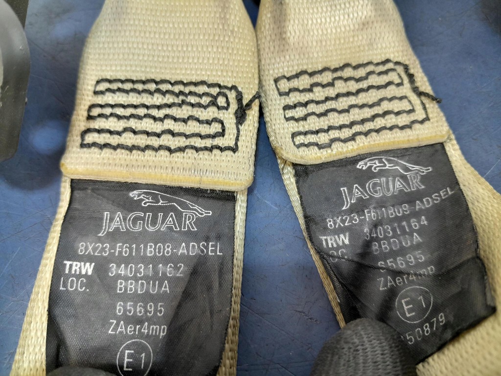фото №4, Jaguar xf x250 ремни безопасности передние