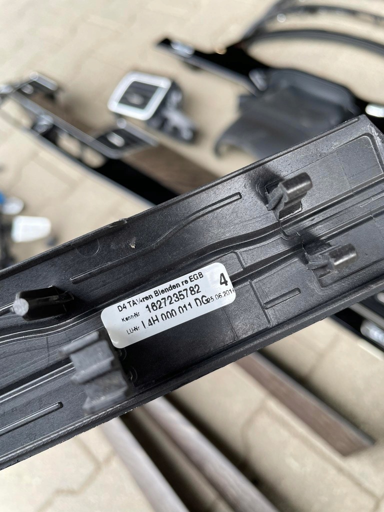 фото №11, Audi a8 d4 lift dekor молдинг декоративна drewno komple