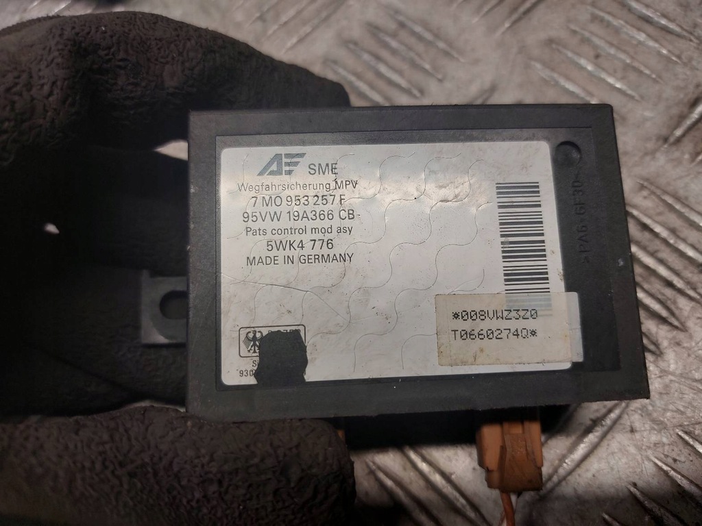 фото №11, Набір стартовий volkswagen sharan mk1 1.9tdi