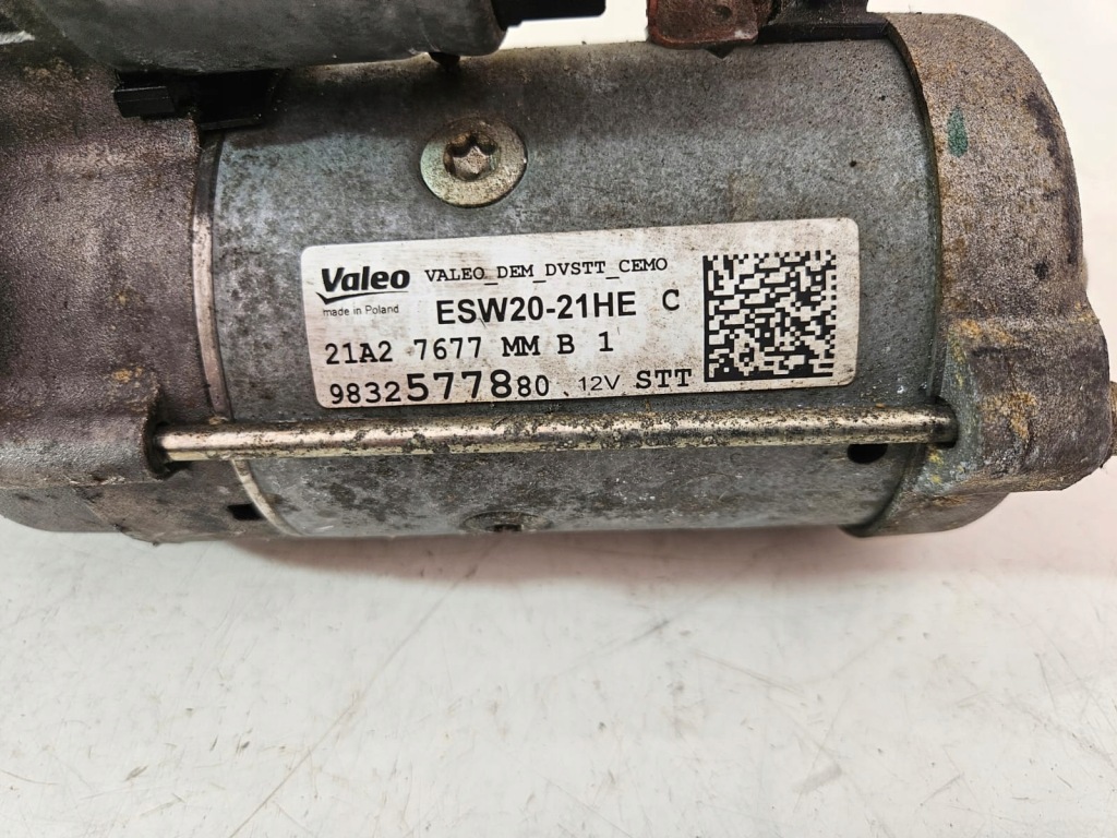 Стартер коробка передач механічна 9832577880 citroen jumpy 3 3 expert proace Оригінал