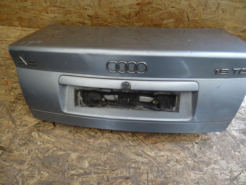 фото №3, Audi a4 b6 sedan задняя крышка багажника