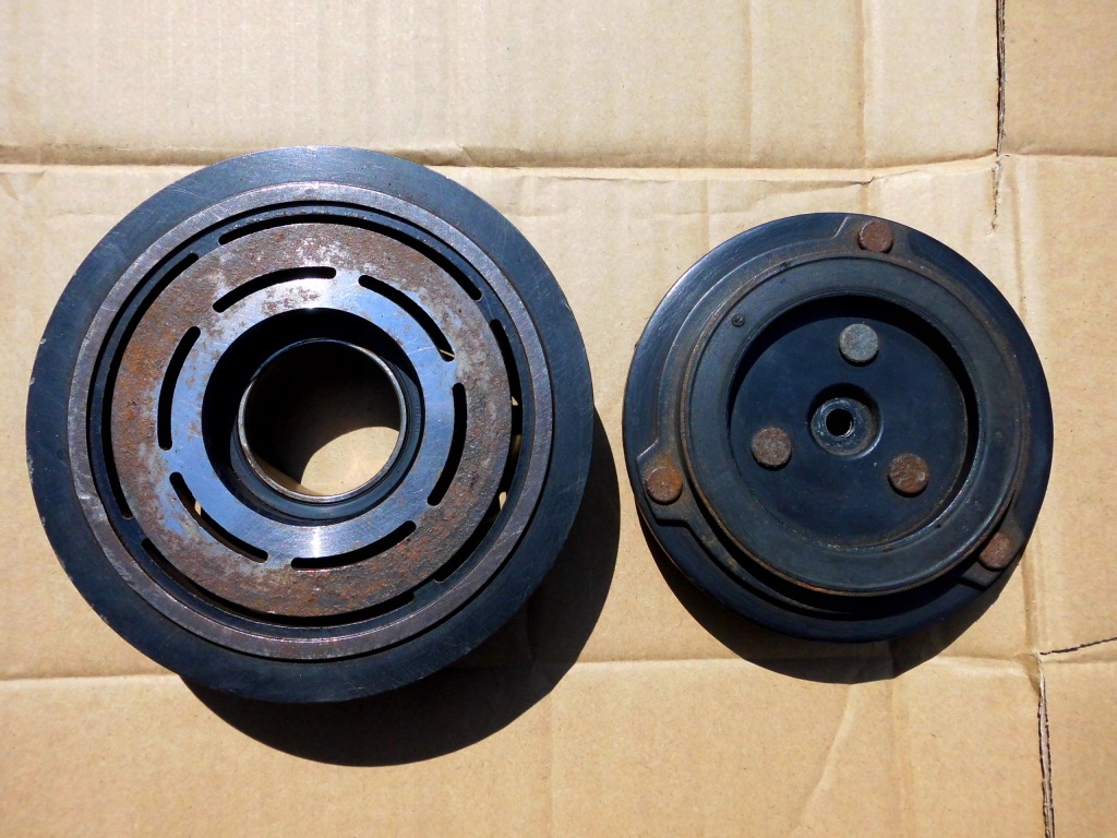 фото №1, Сцепление компрессора кондиционера шкив opel zafira b wl4753