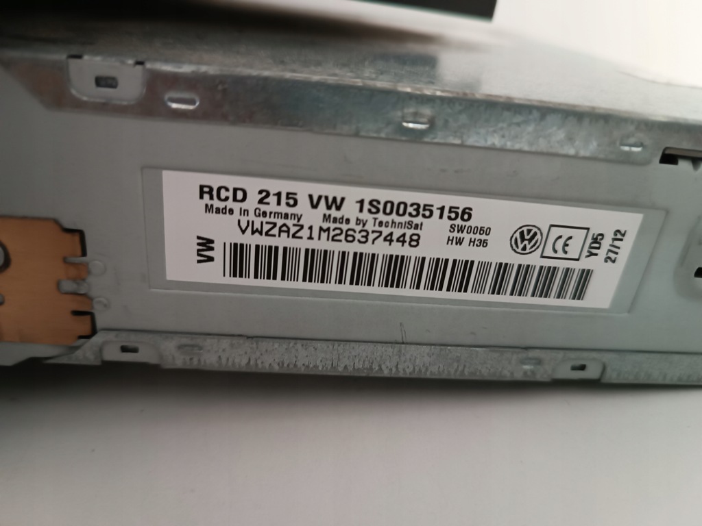 фото №6, Vw up 1s0035156 радіо автомобільні