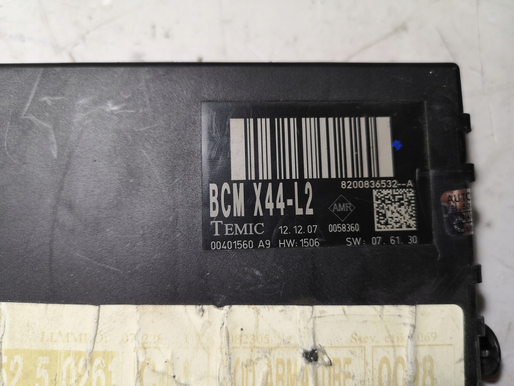 фото №3, Модуль комфорта renault twingo ii 8200836532