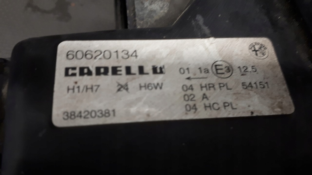 фото №12, 60620134 фара правый alfa romeo 156