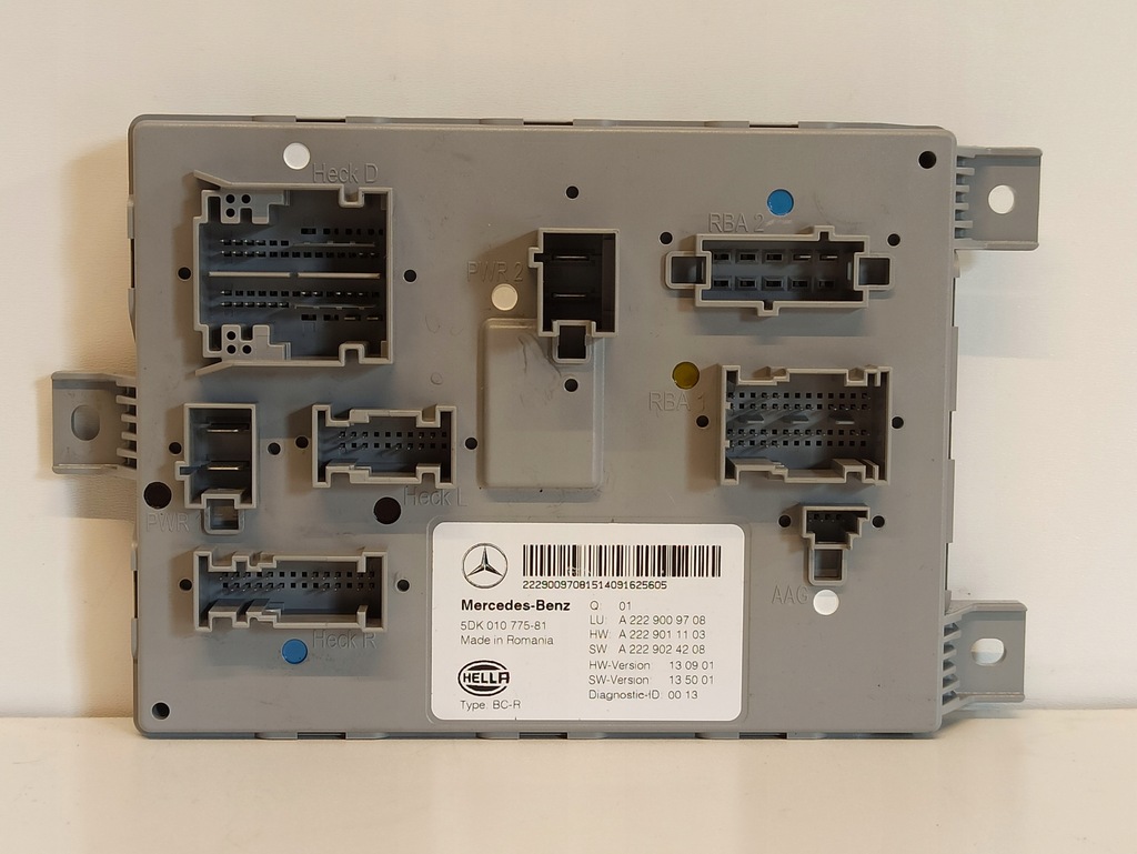 фото №1, Mercedes w205 модуль блок управления sam a2229009708