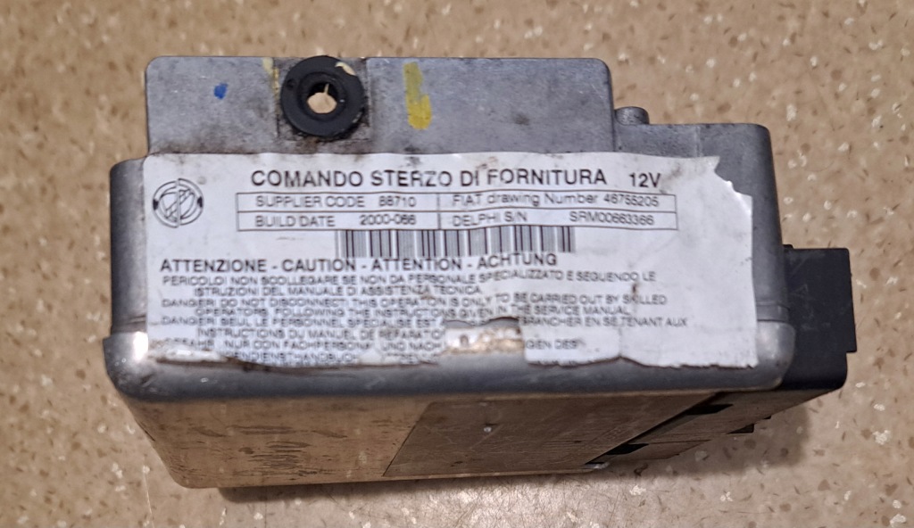 Fiat punto 2 бортовий комп'ютер модуль блок керування підсилювача 26078330 09381199 Недорого