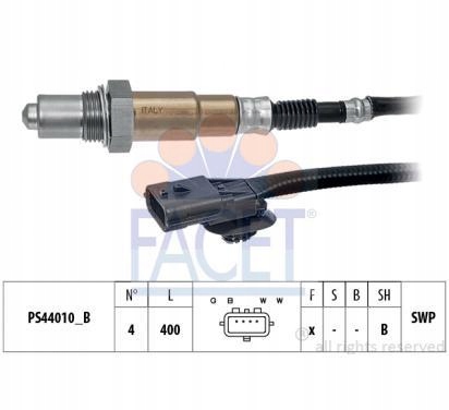 Купить Facet датчик лямбда-зонд renault clio,