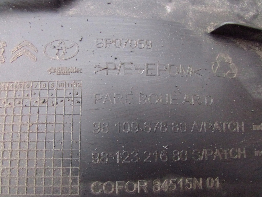 фото №6, Proace jumpy expert подкрылок правый задняя 16-22r 9810967880