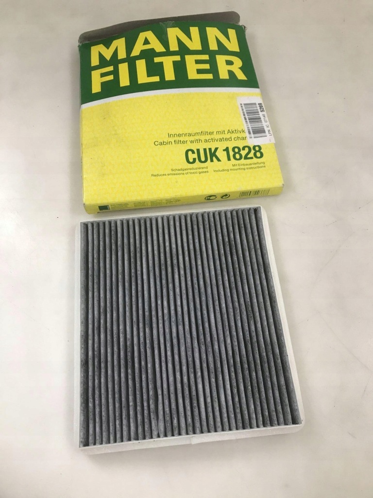 Mann-filter фільтр кабіни cuk 1828 Недорого