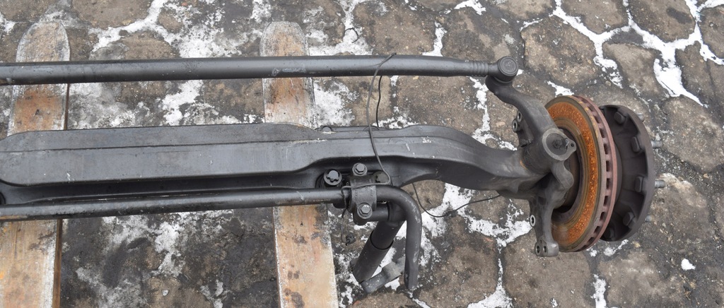 фото №3, Oś передняя балка перед mercedes actros