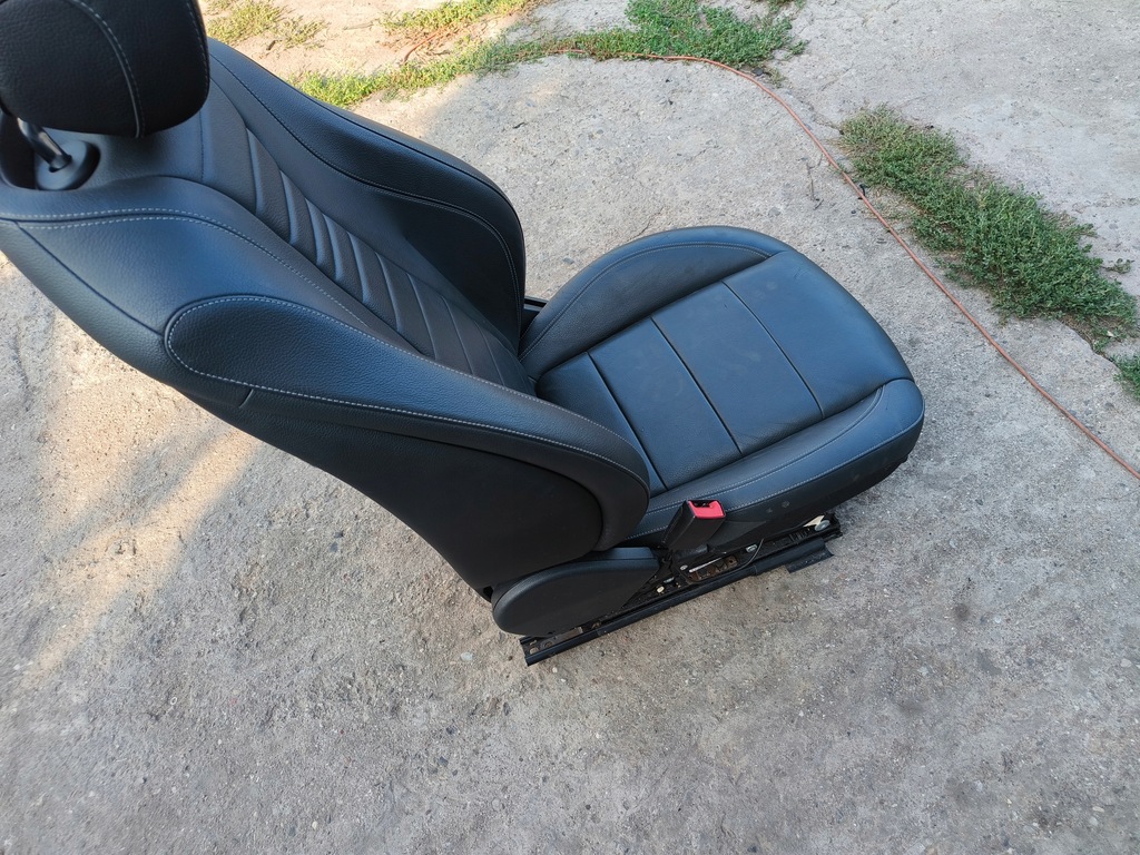 фото №6, Mercedes e klasa w213 сиденье пассажира левый с подогревом czarna кожа