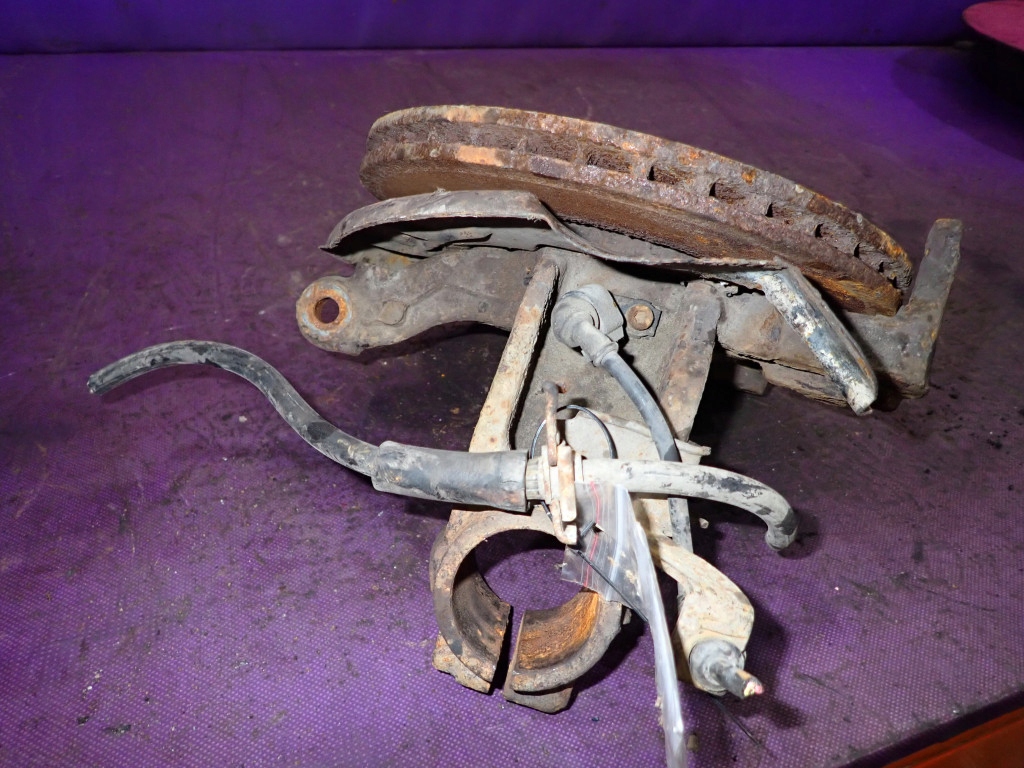 фото №5, Audi a2 99-05 1.4 поворотный кулак ступица перед левая pod abs 255mm