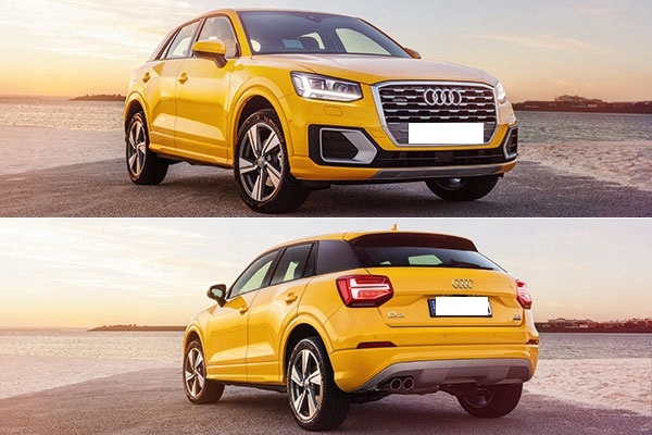 фото №5, Audi q2 спойлер накладка бампер перед