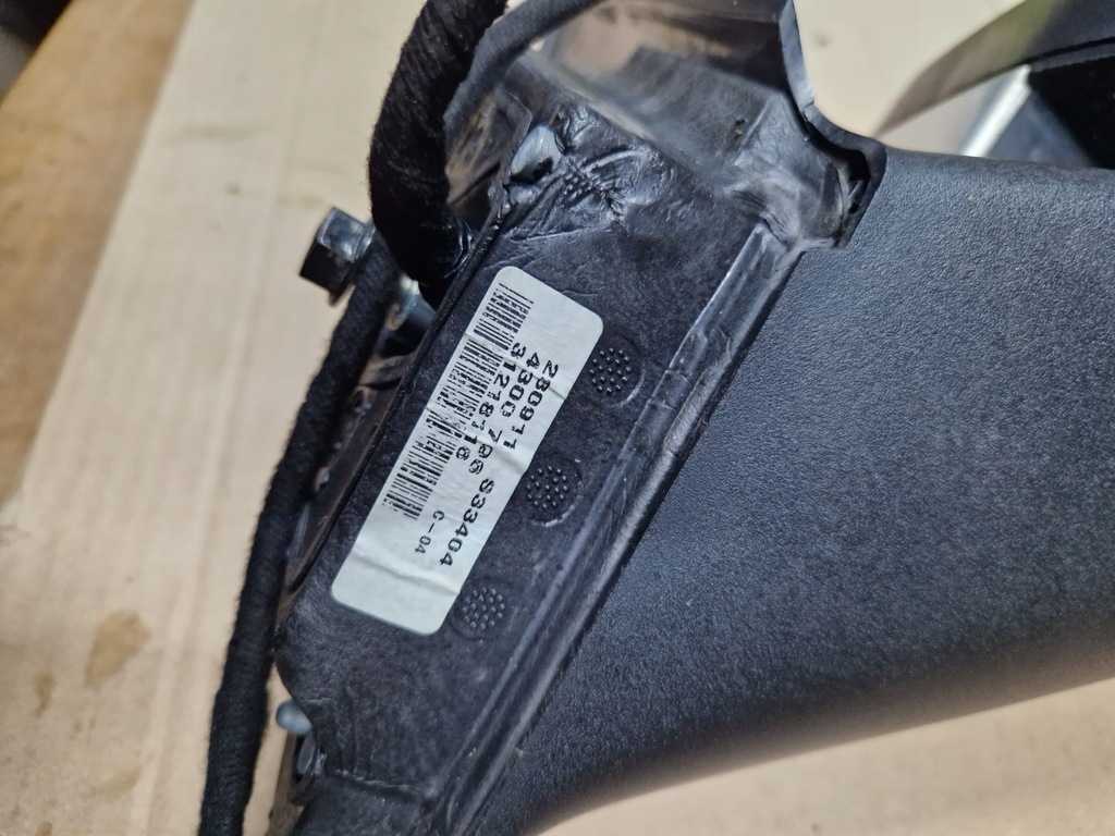 фото №9, Дзеркало праве 8pin volvo s40 ii v50 uk лак 426-26