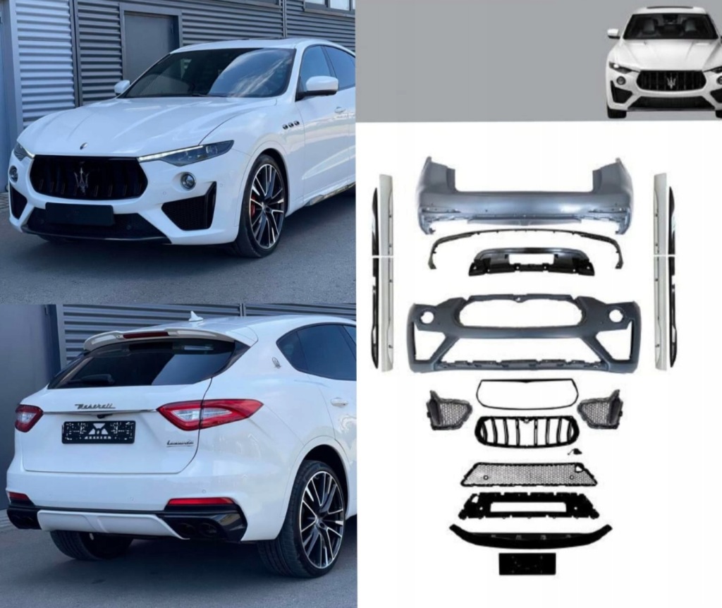 Купити Maserati levante gts trofeo бампер + пороги 2016-2023