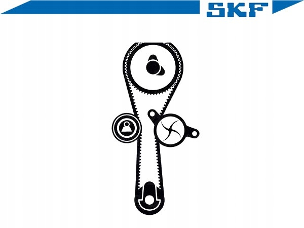 фото №3, Skf vkmc 06010-2 насос водяная + набор ремень распределительного вала