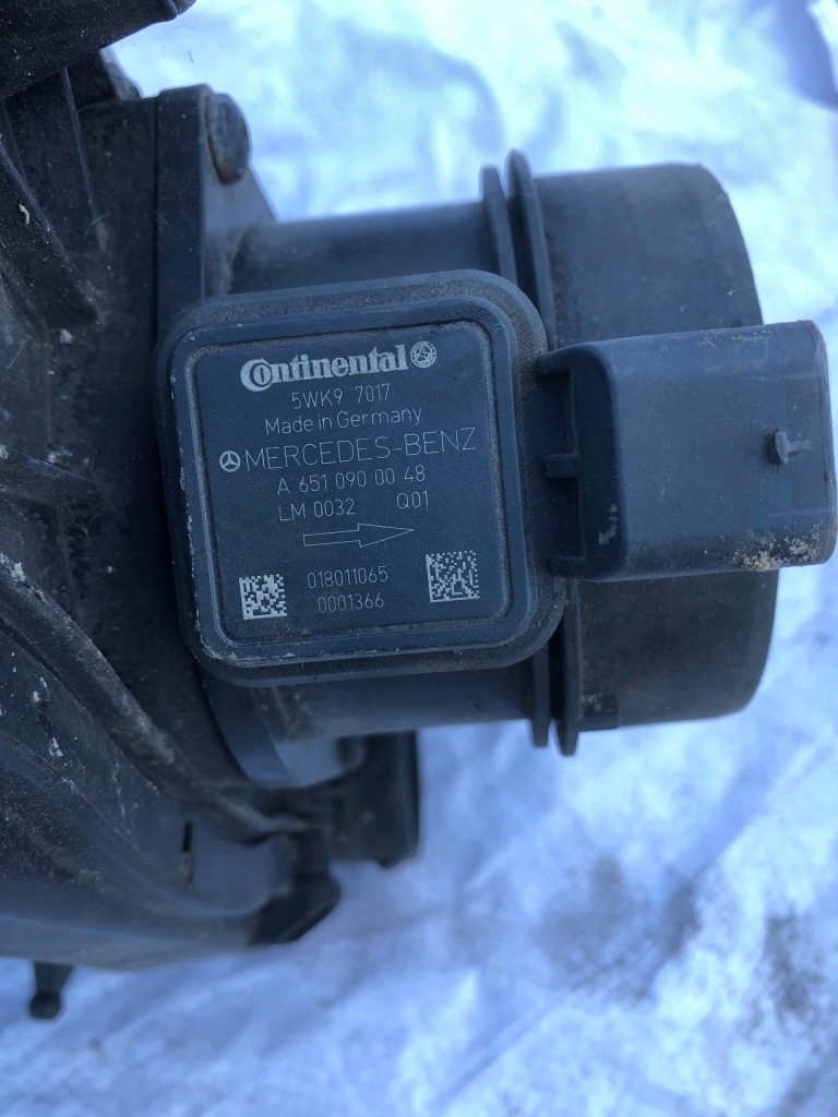 Купити Mercedes a6510900048 витратомір повітря 2.2cdi