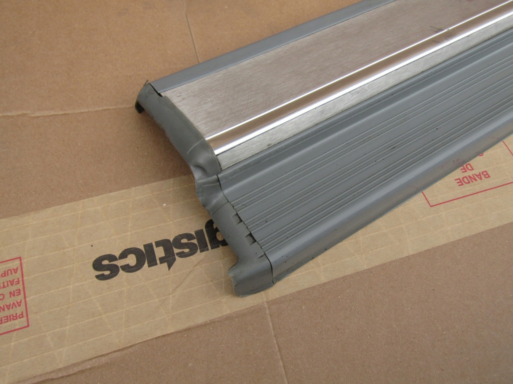 фото №9, 2 mercedes w140 молдинг поріг накладка поріг перед