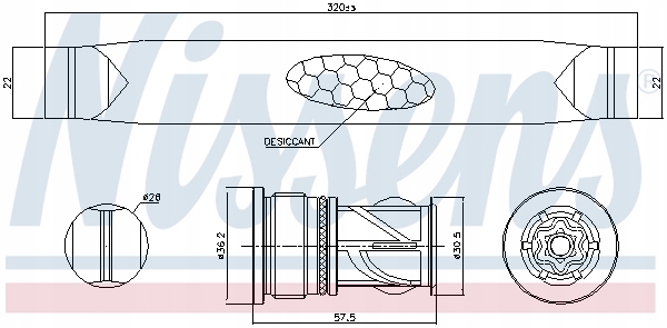 фото №10, Осушитель кондиционера nissens 95566