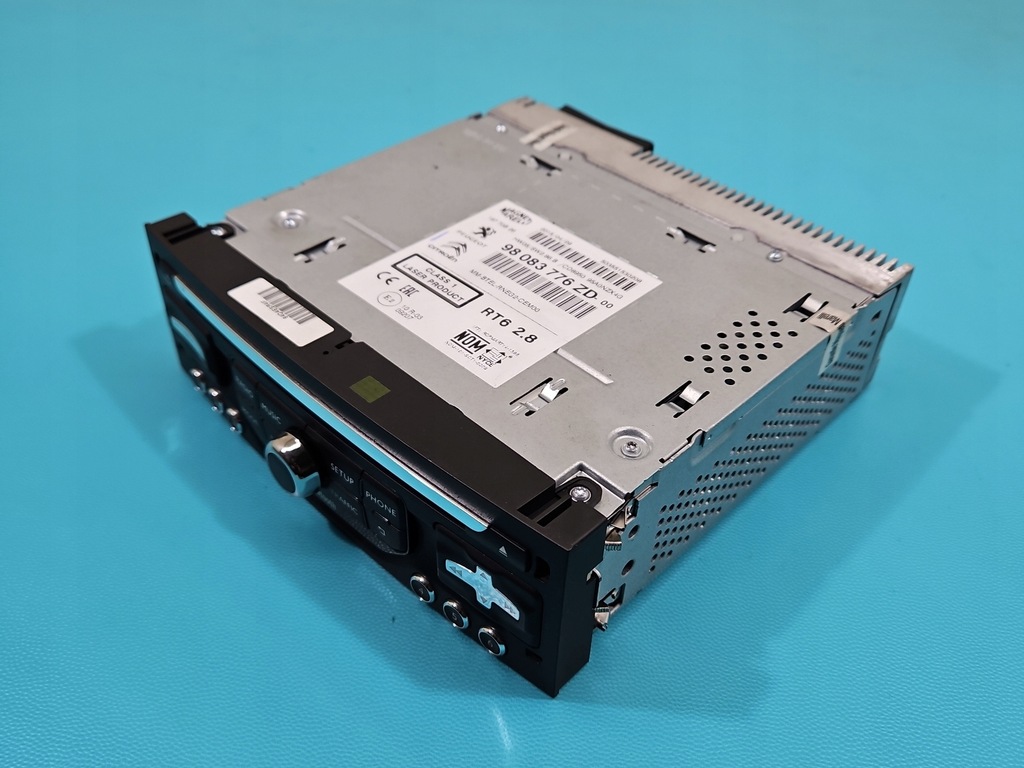 фото №1, Радіо заводський citroen c5 iii x7 98083776zd радіопрогравач