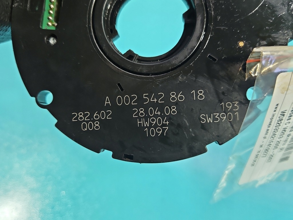 фото №6, Датчик kąta повороту mercedes w203 a0025428618