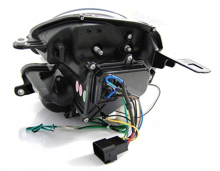 Фонари фары mini cooper 06-14 черный led Доставка