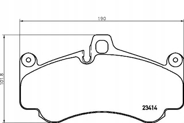 фото №1, Brembo p 65 032 набор тормозных колодок тормозных, тормоза дисковые
